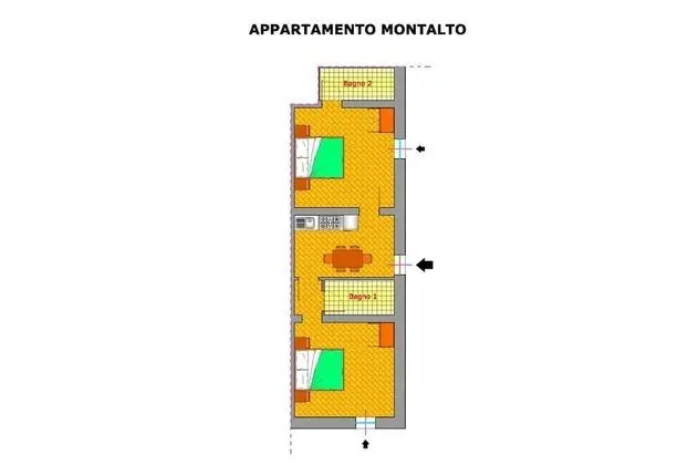 Apart Daire, 2 Yatak Odası