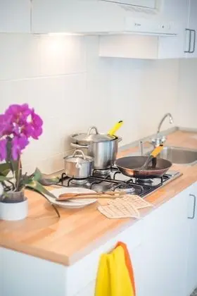 Apart Daire, 1 Büyük (Queen) Boy Yatak ve Çekyat, Bahçe Manzaralı