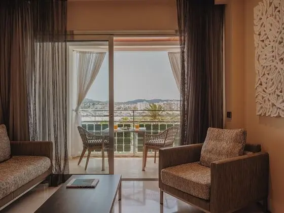 Deluxe Tek Büyük Yataklı Oda, Teras, Havuz Manzaralı