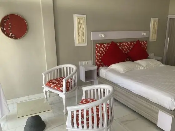 Deluxe İki Ayrı Yataklı Oda, 2 Tek Kişilik Yatak, Teras, Denize Bakan
