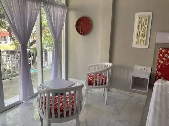 Deluxe İki Ayrı Yataklı Oda, 2 Tek Kişilik Yatak, Teras, Denize Bakan
