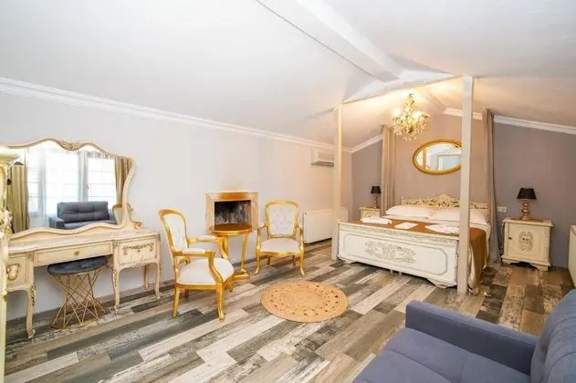 Şömineli Bungalow, Bahçe Manzaralı, Bahçe Katı