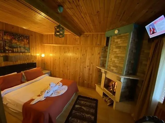 Comfort Bungalov, 1 Çift Kişilik Yatak, Balkon/Veranda