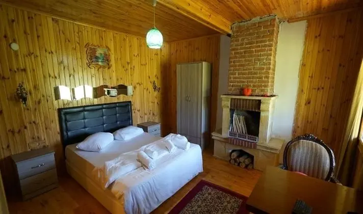 Şömineli Bungalow Oda
