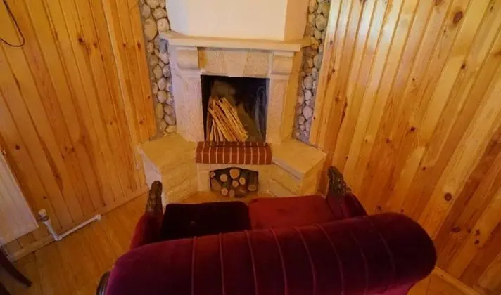 Şömineli Bungalow Oda