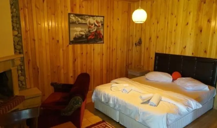Şömineli Bungalow Oda
