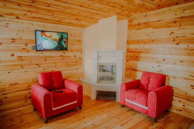 Deniz Manzaralı Jakuzili Bungalow Oda