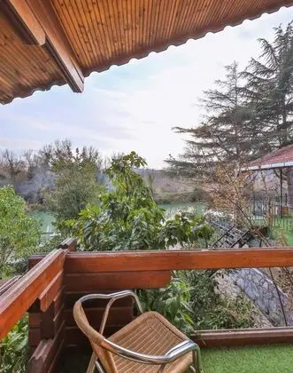 Çift Kişilik Ahşap Oda - Nehir Manzaralı , Nehir Manzaralı