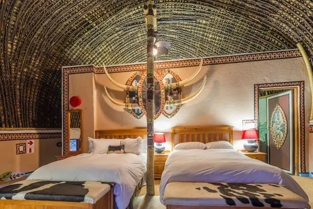 Deluxe Oda, 2 Çift Kişilik Yatak