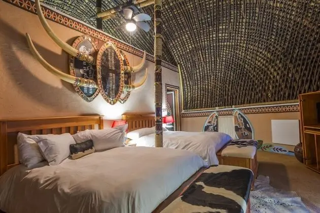 Deluxe Oda, 2 Çift Kişilik Yatak