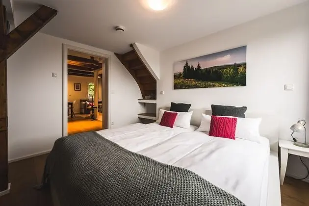 Deluxe Dubleks, 2 Yatak Odası, Şömine, Bahçeli