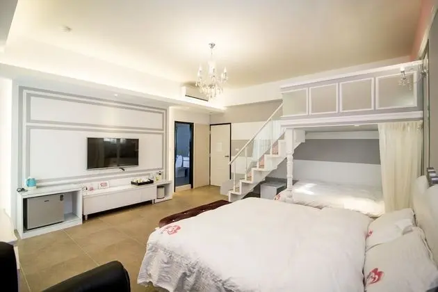 Family Dört Kişilik Oda, Birden Çok Yatak, Balkon