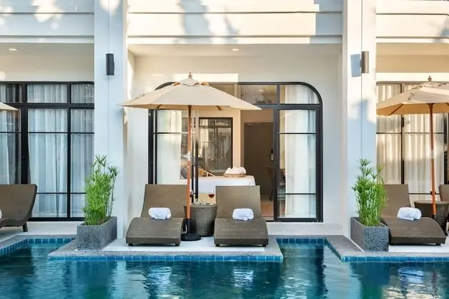Deluxe Double Room, Pool Access