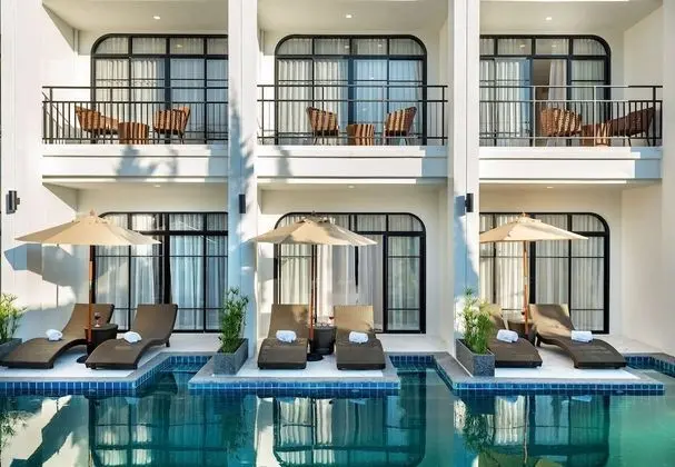 Deluxe Double Room, Pool Access