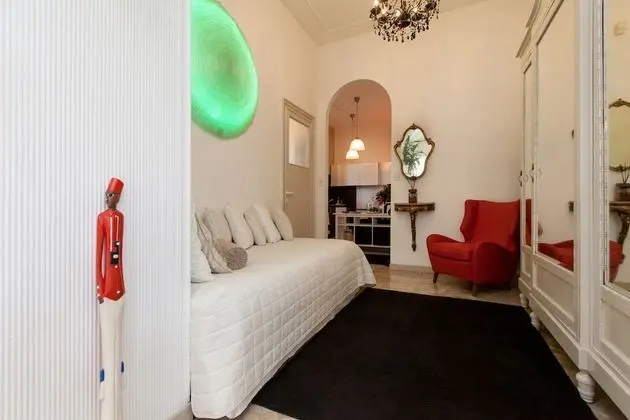 Deluxe Apart Daire, 1 Yatak Odası, Mutfak, Bahçe Manzaralı