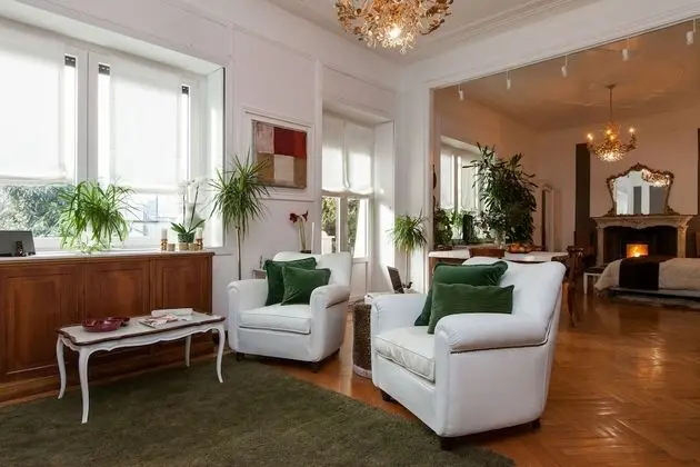 Superior Apart Daire, Şömine, Bahçe Manzaralı