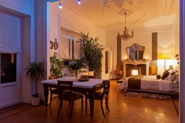 Superior Apart Daire, Şömine, Bahçe Manzaralı