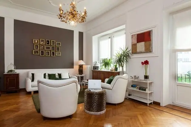 Superior Apart Daire, Şömine, Bahçe Manzaralı