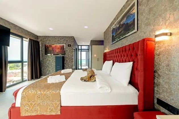 King Room,Deniz ve Dağ Manzaralı,Jakuzili