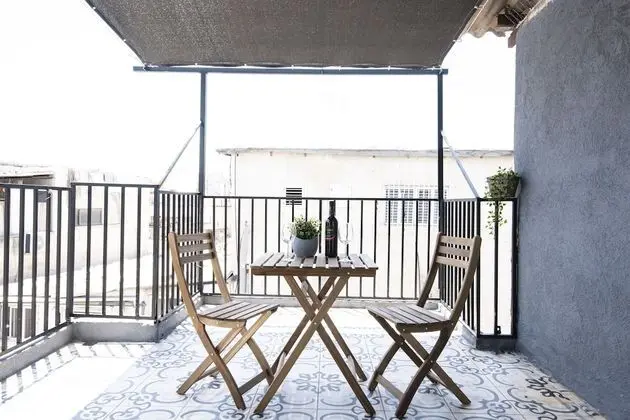 Exclusive Apart Daire, Balkon