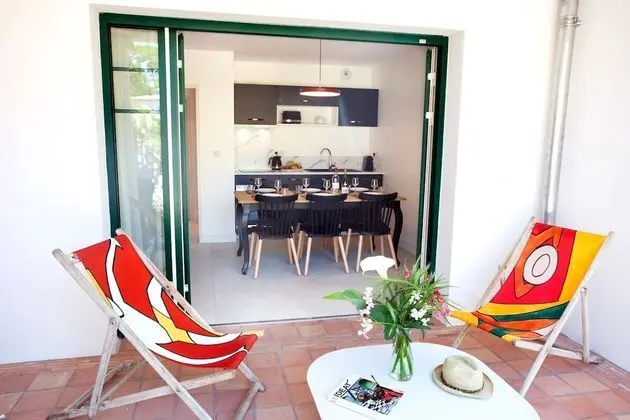 Standard Apart Daire, Banyolu/Duşlu (4/6 p. rez de jardin)