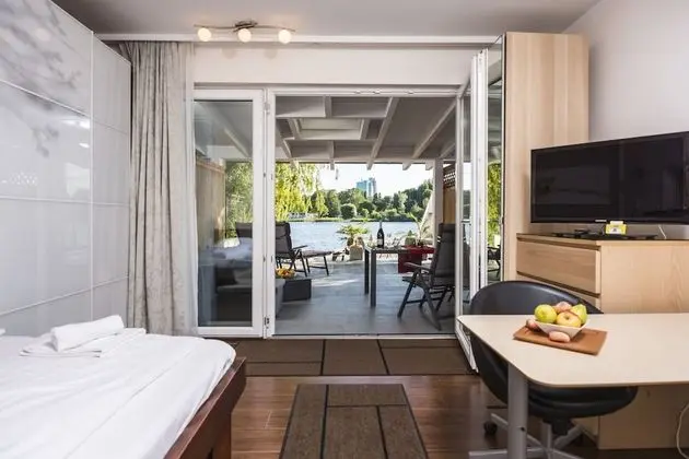 Luxury Apart Daire, 2 Tek Kişilik Yatak, Nehir Manzaralı (50€ cleaning fee on top of the rate)