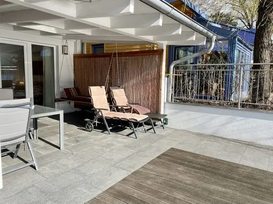 Luxury Apart Daire, Teras, Göl Kenarı (50€ cleaning fee on top of the rate)