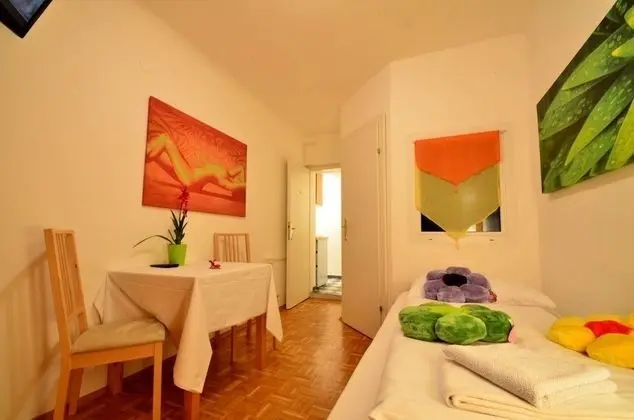 Standard Stüdyo, 1 Tek Kişilik Yatak, Buzdolabı ve Mikrodalga (50€ cleaning fee on top of the rate)