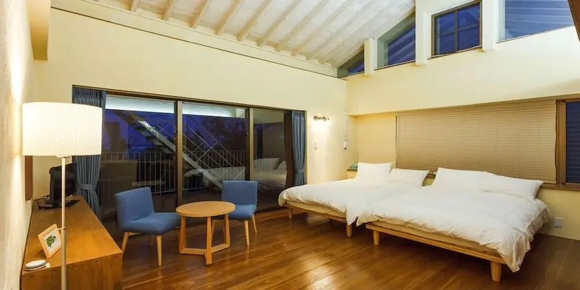 Oda, Sigara İçilmez, Deniz Manzaralı (Blue, with Deck, 1-3 Guests)