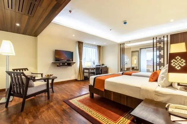 Deluxe İki Ayrı Yataklı Oda, 2 Tek Kişilik Yatak, Küvet, Şehir Manzaralı