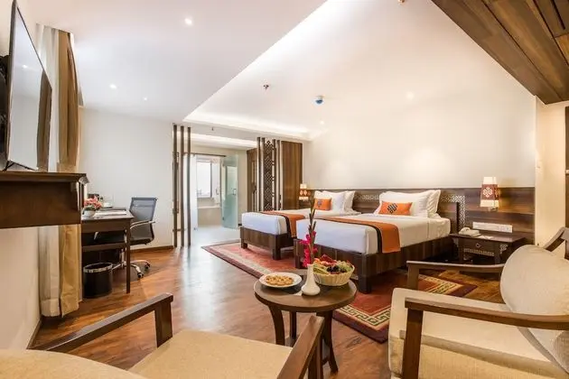 Deluxe İki Ayrı Yataklı Oda, 2 Tek Kişilik Yatak, Küvet, Şehir Manzaralı