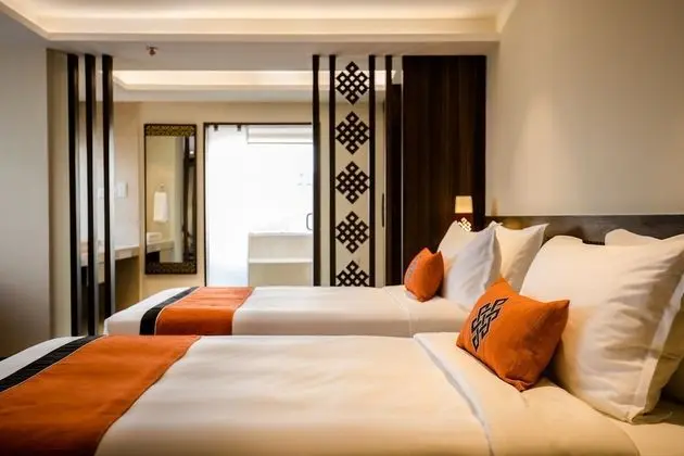 Deluxe İki Ayrı Yataklı Oda, 2 Tek Kişilik Yatak, Küvet, Şehir Manzaralı