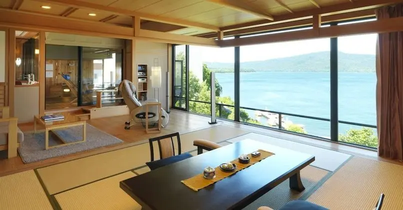 Deluxe Süit, Göl Manzaralı (UMI no ZA, private hot spring)