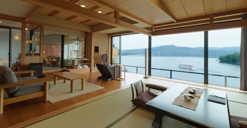 Deluxe Süit, Göl Manzaralı (UMI no ZA, private hot spring)