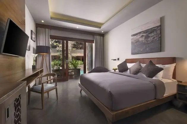 Deluxe Oda, 1 Çift Kişilik Yatak, Havuz Kullanımı
