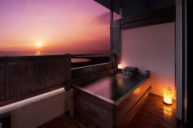 Traditional Oda, Okyanus Manzaralı (Modern Japanese Style, Open Air-bath)