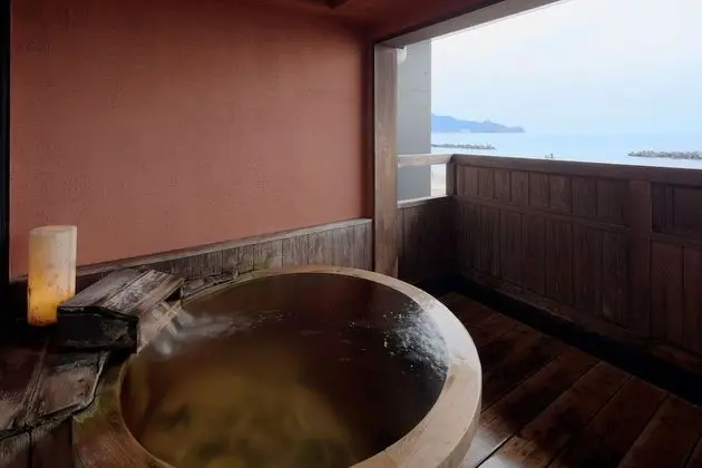 Traditional Oda, Okyanus Manzaralı (Modern Japanese Style, Open Air-bath)