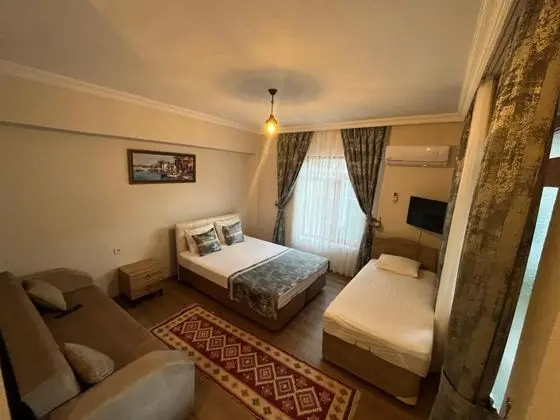 1+1 Aile Odası, Bahçe Manzaralı, -1. Kat