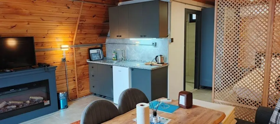 Özel küçük mutfak