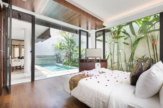 Honeymoon Villa, 1 Yatak Odası, Kişiye Özel Havuzlu, Havuz Manzaralı