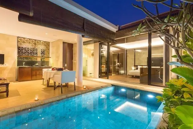 Honeymoon Villa, 1 Yatak Odası, Kişiye Özel Havuzlu, Havuz Manzaralı