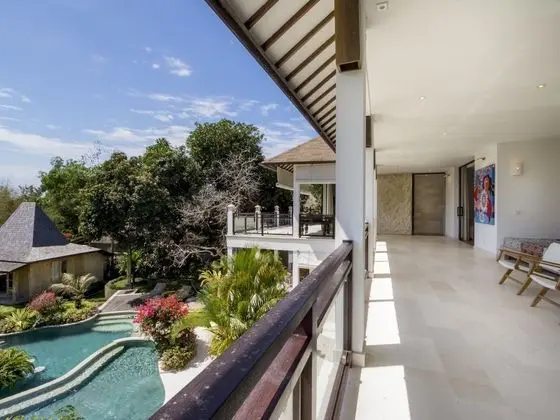 Deluxe Villa, 4 Yatak Odası, Havuz Manzaralı, Bahçeli