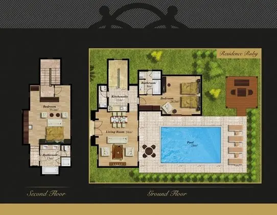 Ruby Villa planı