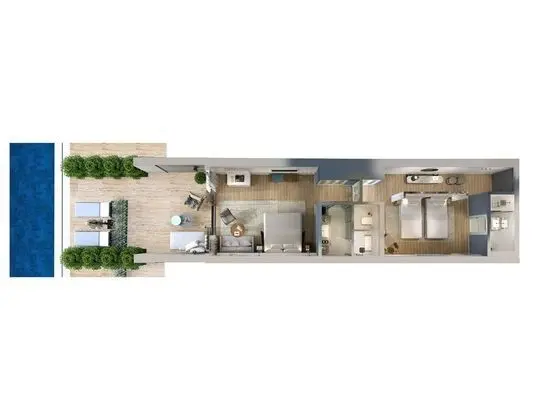 Deluxe Aile Suite Swim Up (Temsili Görsel)