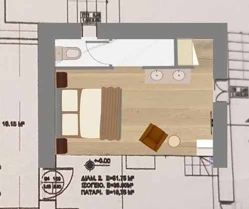 Loft Studio with Sea view
