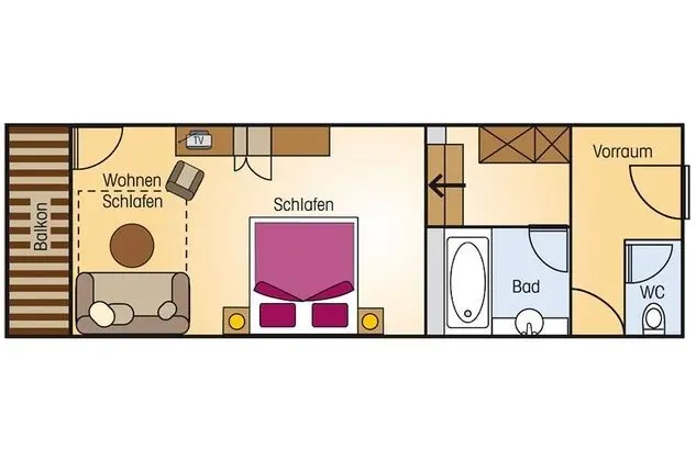 Junior Süit, Balkon, Dağ Manzaralı (Bergwiese / Gartenparadies)