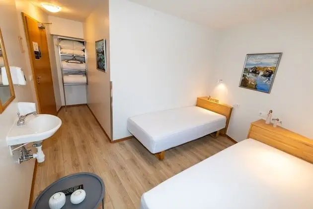 Small Twin Room, Shared Bathroom