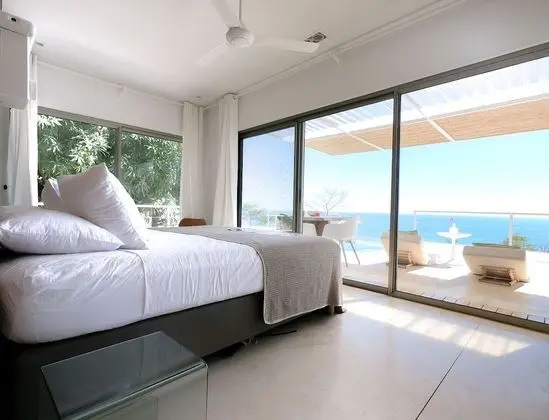 Deluxe Bungalov, 1 En Büyük (King) Boy Yatak, Kişiye Özel Havuzlu, Deniz Manzaralı