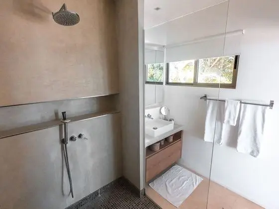 Deluxe Bungalov, 1 En Büyük (King) Boy Yatak, Kişiye Özel Havuzlu, Deniz Manzaralı