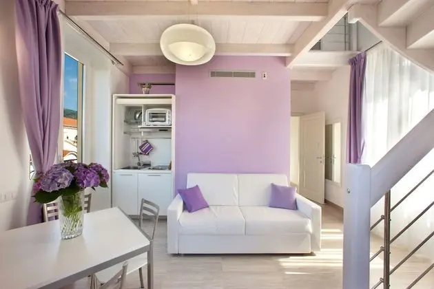 Deluxe Apart Daire, Banyolu/Duşlu, Deniz Manzaralı (Lavanda - Vista Mare)